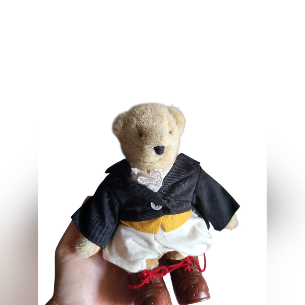 The Vintage Muffy VanderBear Horseback Rider plush And Lulu The Dog Set